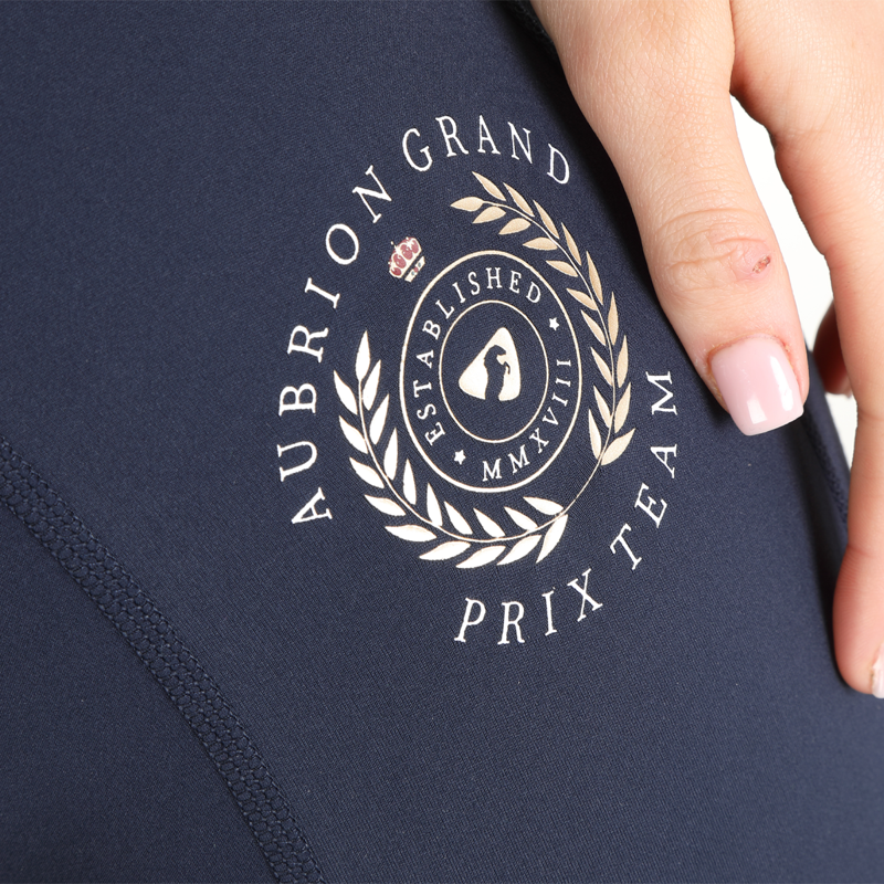 Aubrion Team Non-Stop Active Tights - Navy-4